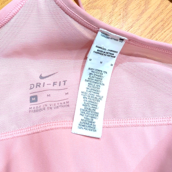 Nike Women’s Dri-Fit Pink Sports Bra - Picture 4 of 6